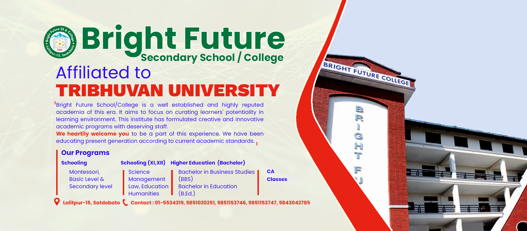 Bright Future School/College